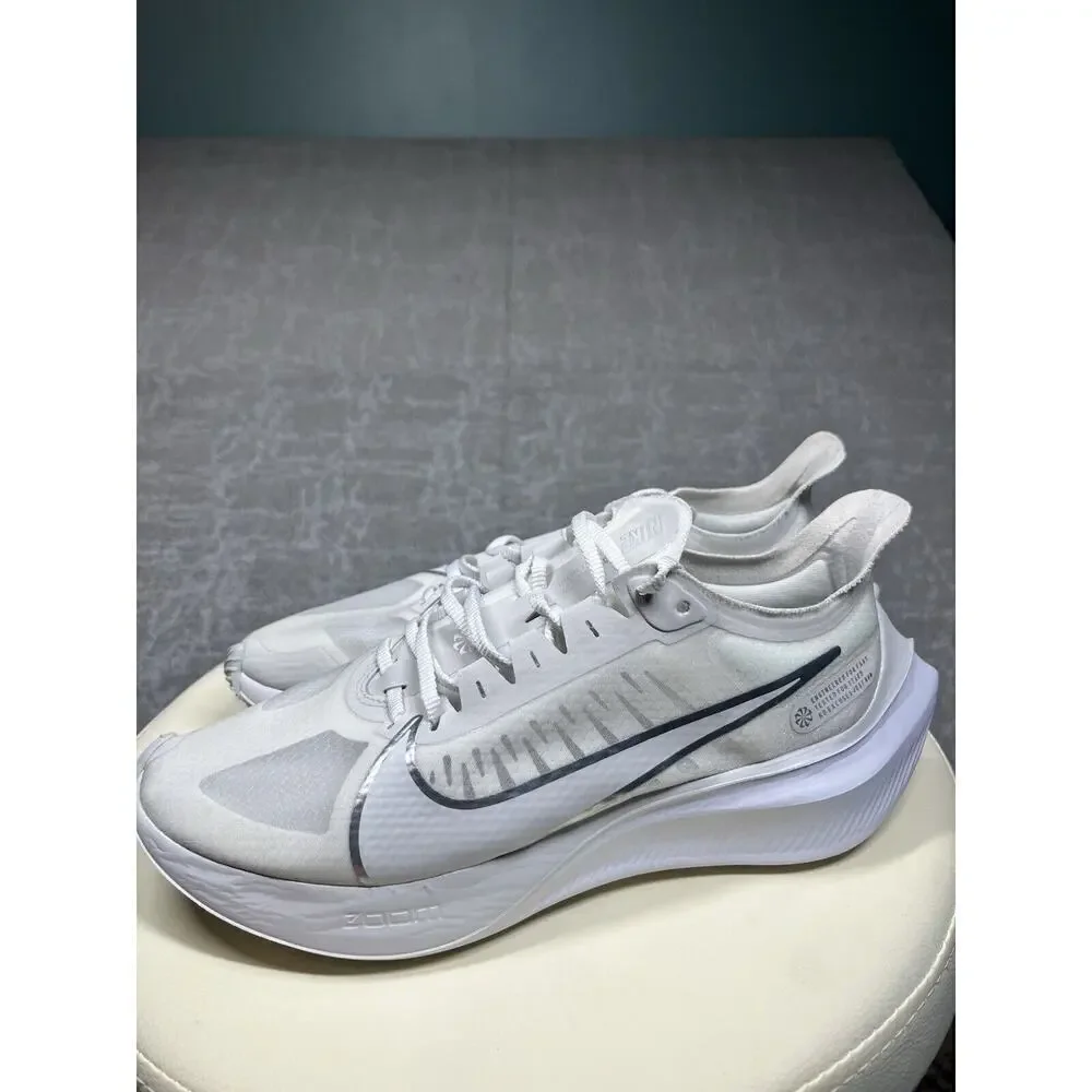 Nike Womens Zoom Gravity BQ3203-001 Ivory Running Shoes Sneakers Size 9